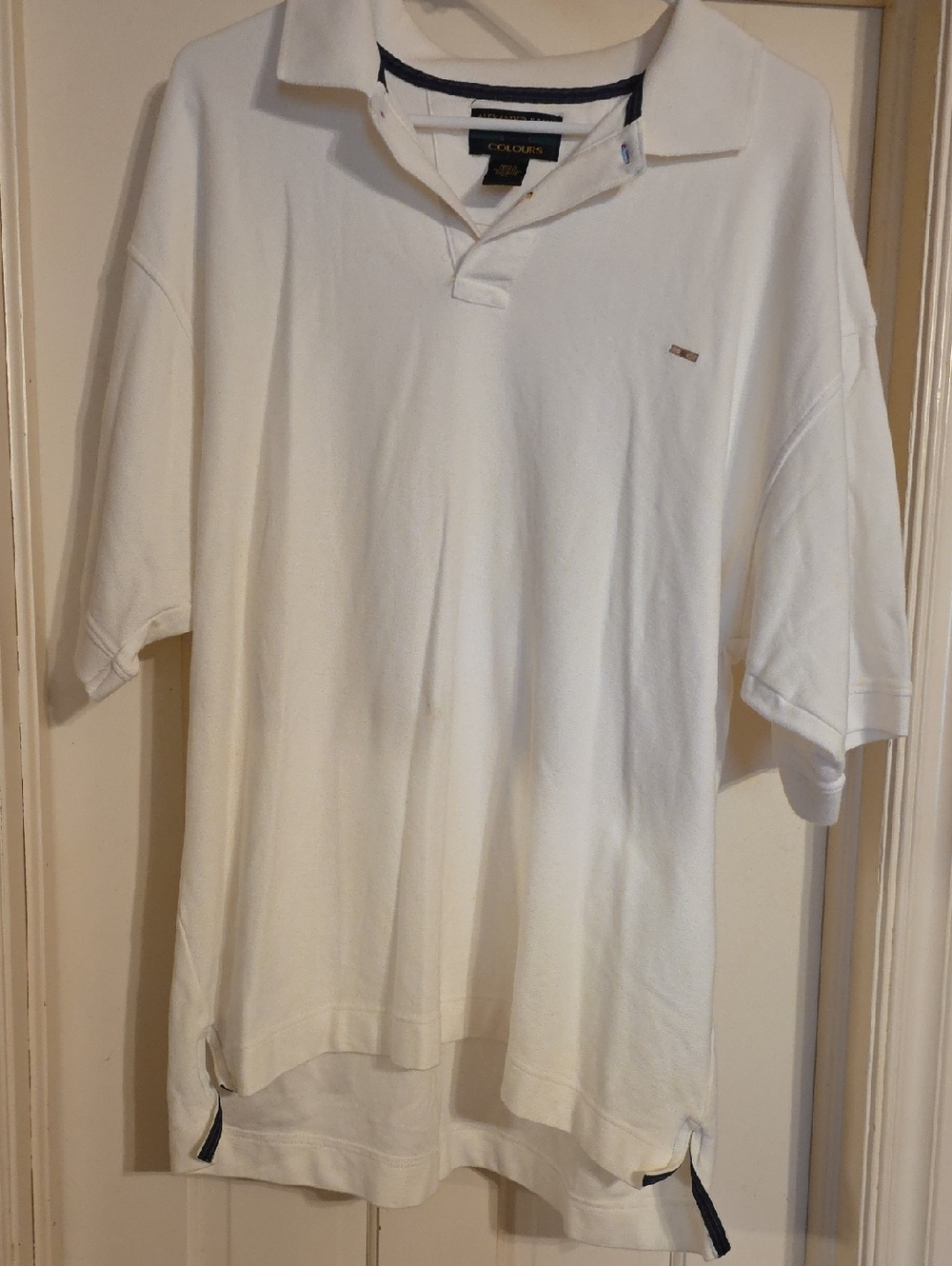 ALEXANDER JULIAN White Men’s Polo Shirt